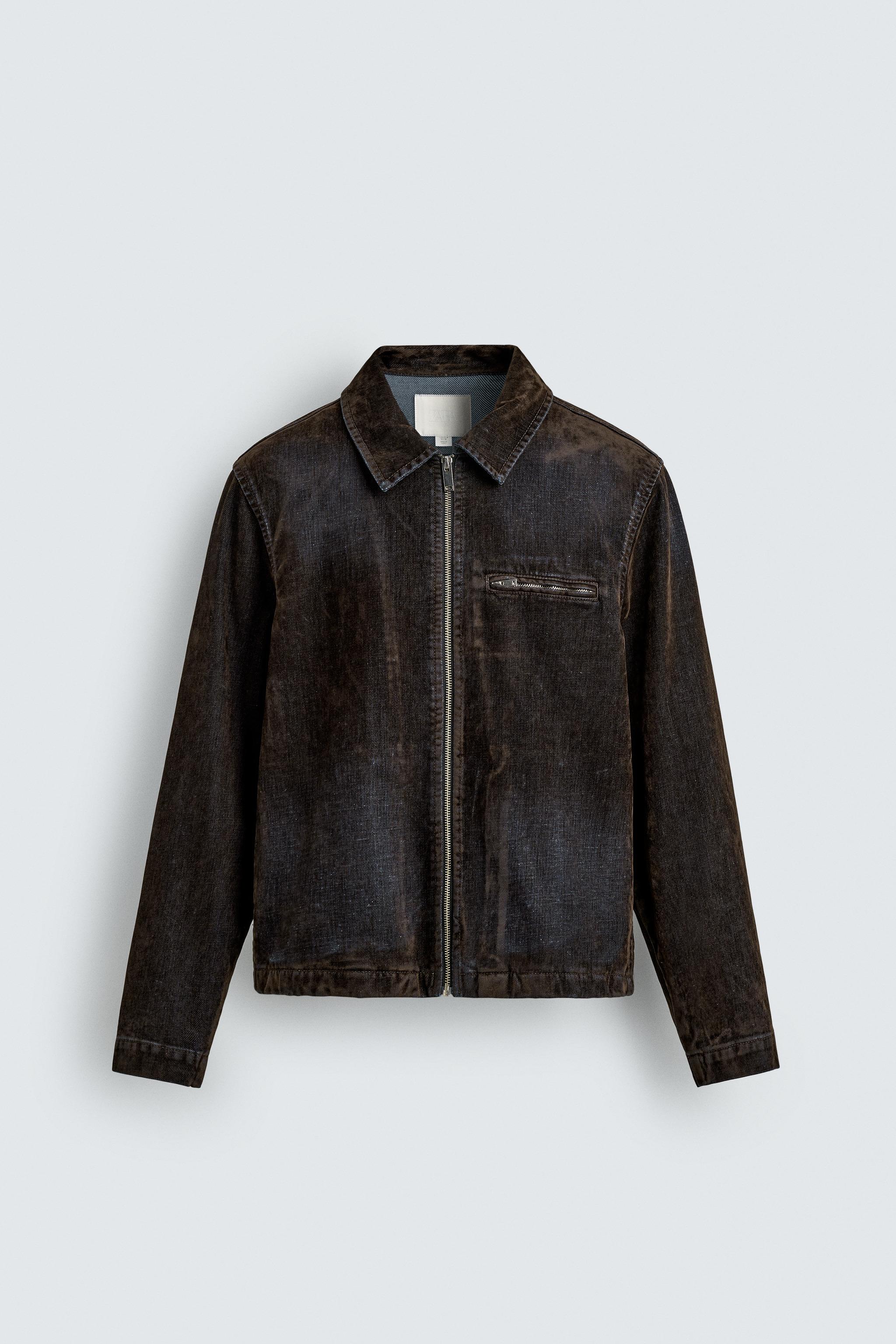 FLOCKED VELVET JACKET